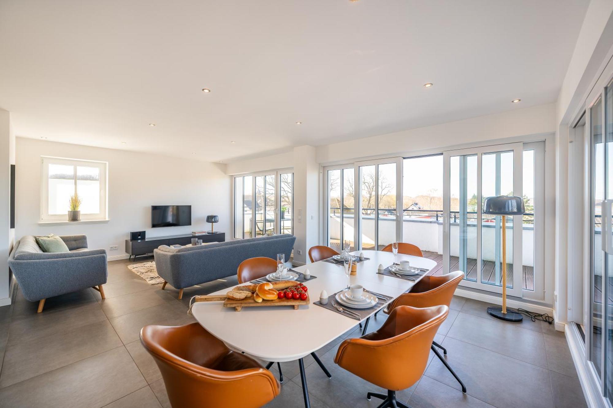 Villa Lindholm Wohnung 5 Penthouse Binz Luaran gambar